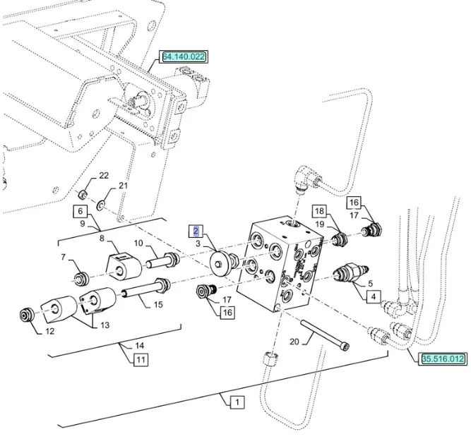 87615213 - клапан